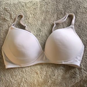 White Padded Bra